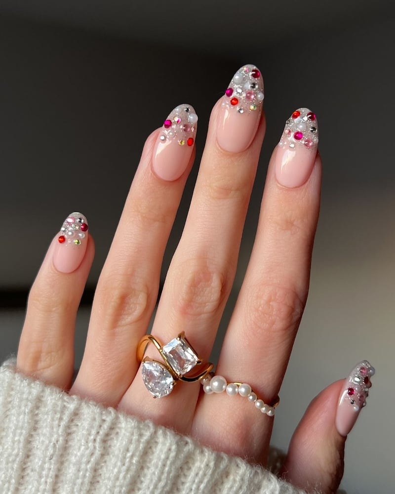 Uñas diamante