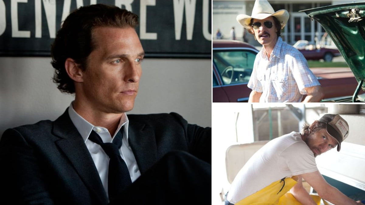 Matthew McConaughey en El defensor, El club de los desahuciados y El niño y el fugitivo