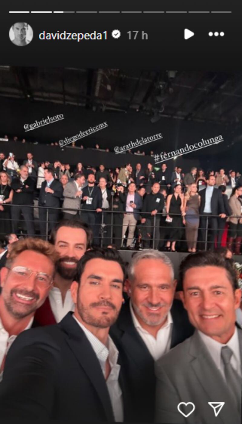 David Zepeda posó con su nuevo look