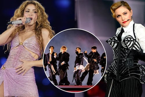 Shakira, Madonna y BTS protagonizarán histórico show de medio tiempo en la final del Mundial 2026