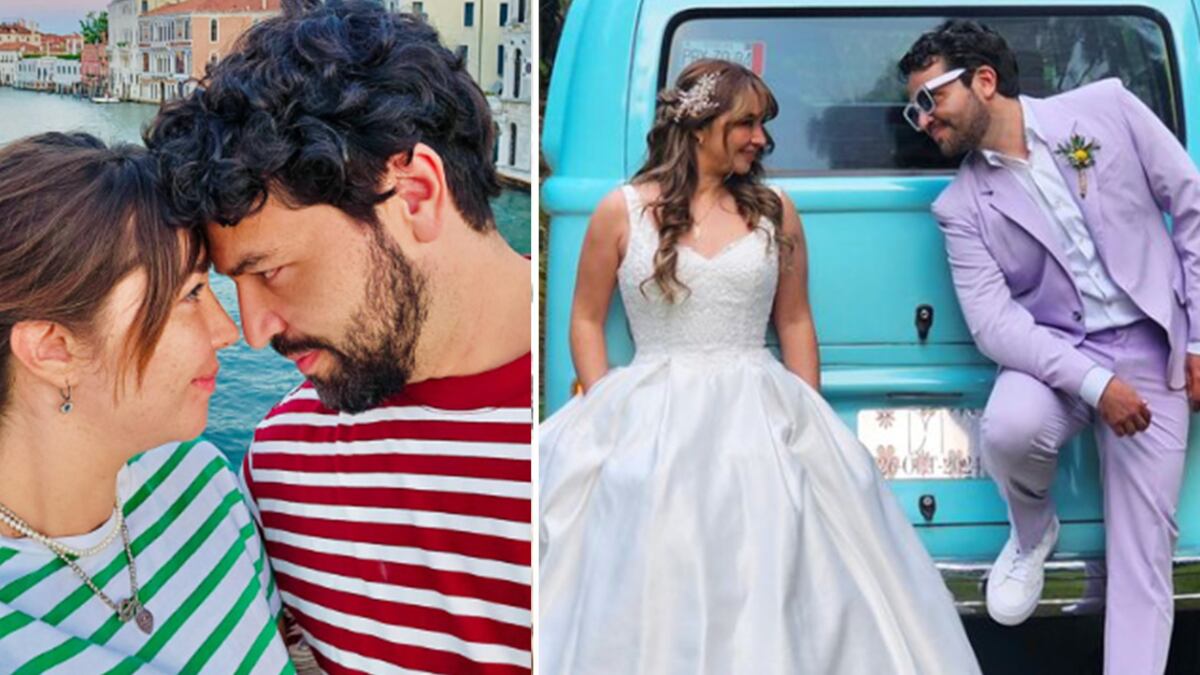 Daniela Luján boda