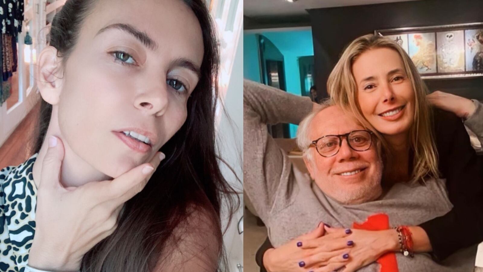 Sasha Sokol y Luis de Llano