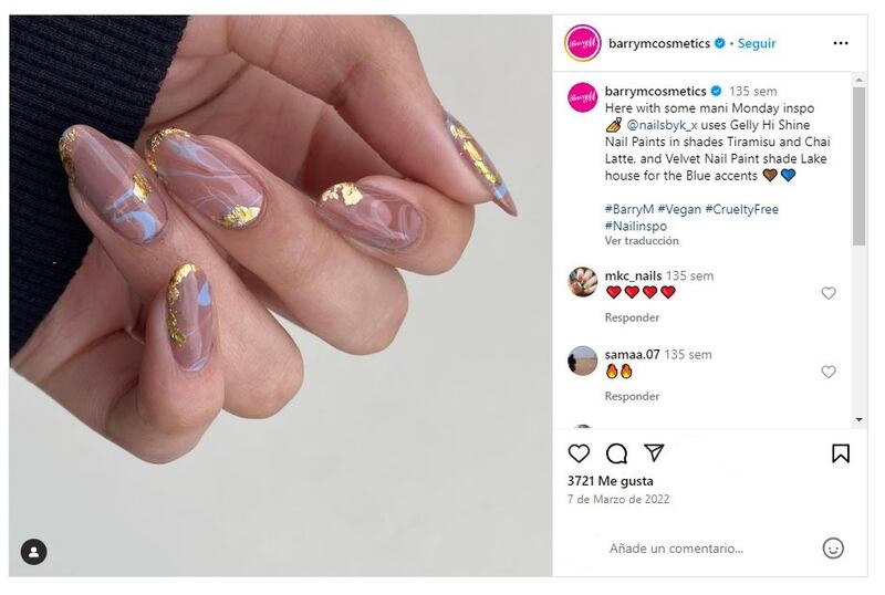 Las uñas chai latte son elegantes, clásicas y atemporales
