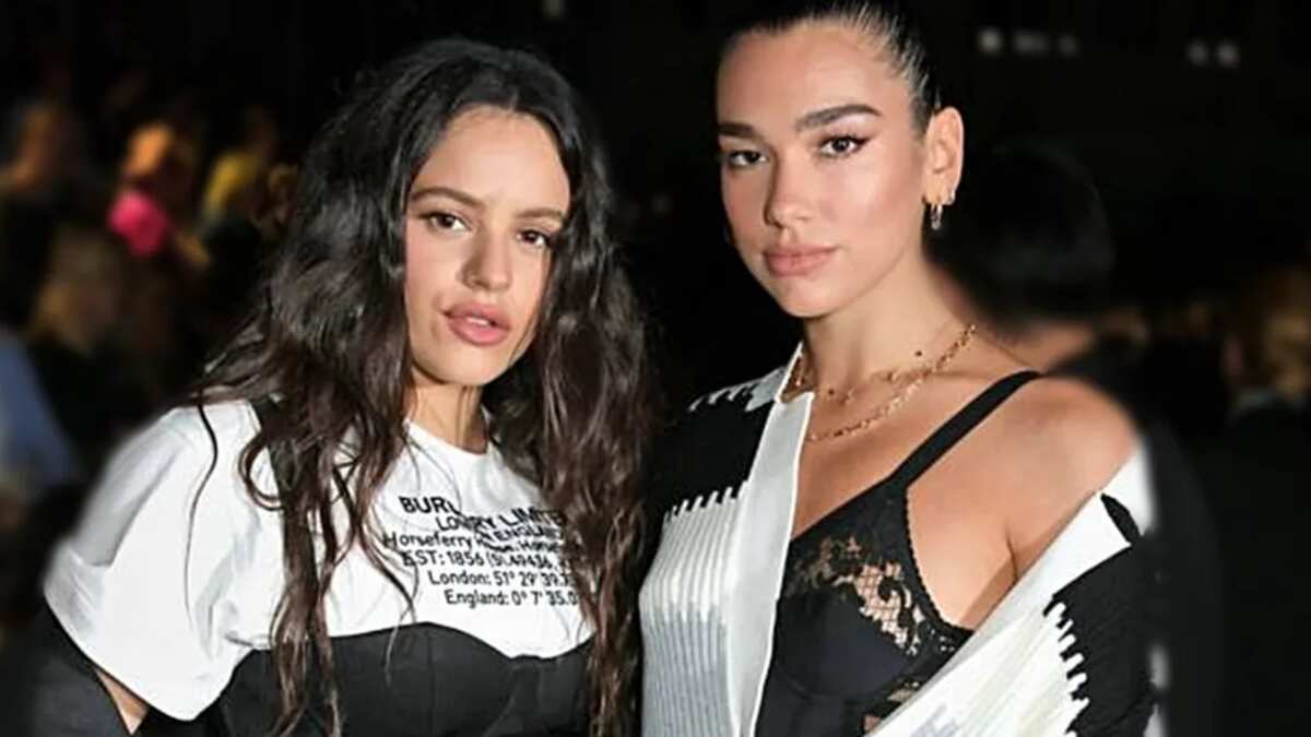 Rosalía y Dua Lipa