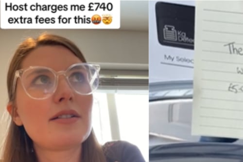 Alquiló un Airbnb y quedó atónita con estas notas que la dueña le dejó en todos lados