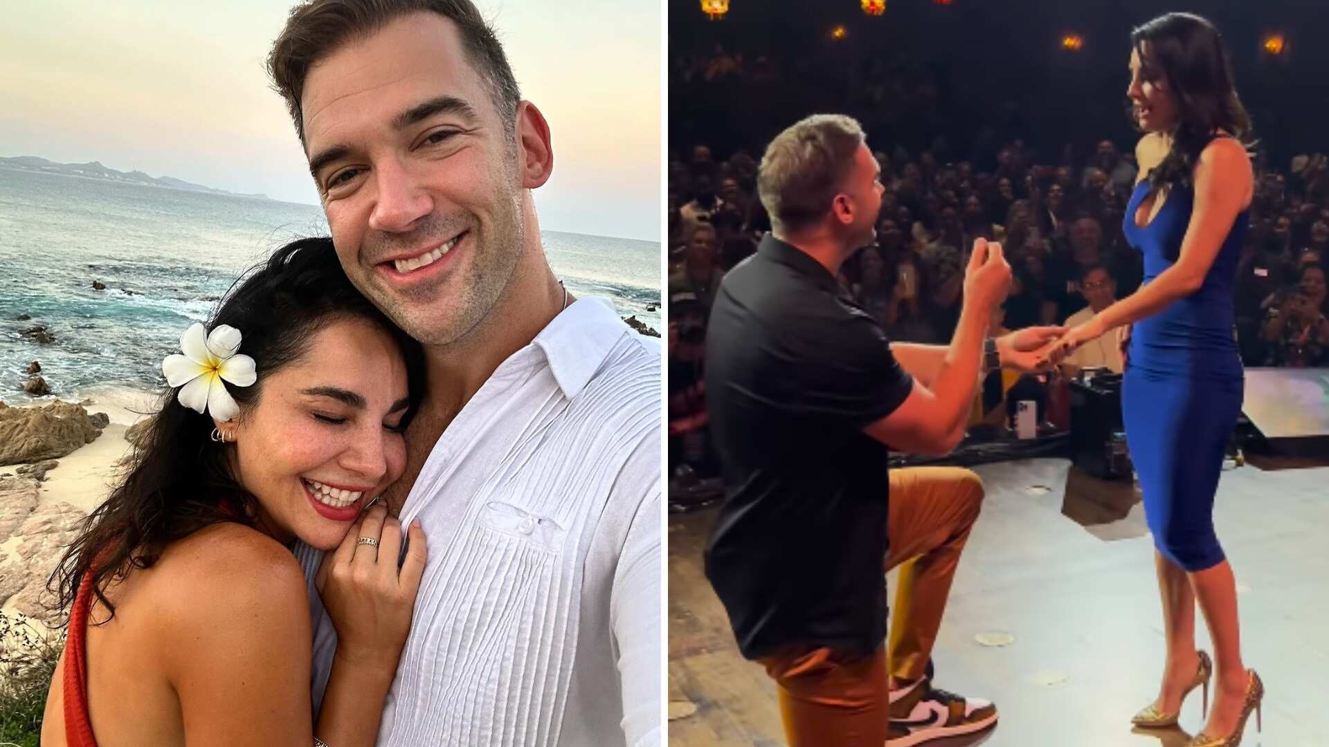 Martha Higareda y su novio Lewis Howes