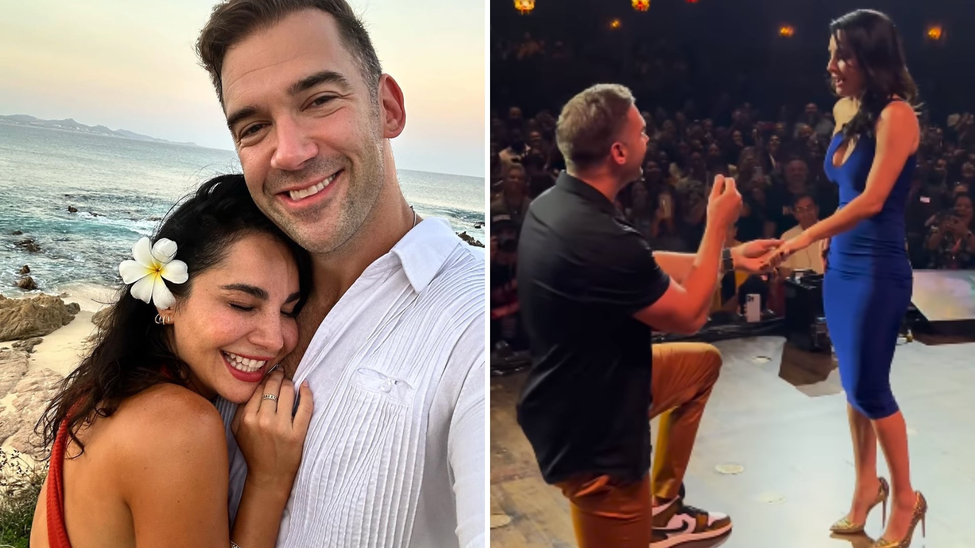 Martha Higareda y su novio Lewis Howes