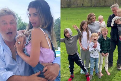 Pese a polémica de su esposo, Hilaria Baldwin se mantiene fuerte: así su vida con 7 hijos