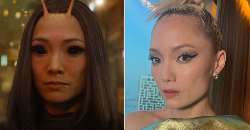 Pom Klementieff en 'Guardianes de la Galaxia Vol. 3' y la vida real