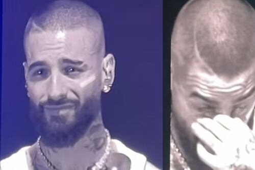 Maluma rompió en llanto en pleno concierto y contó la difícil etapa que está pasando en su vida