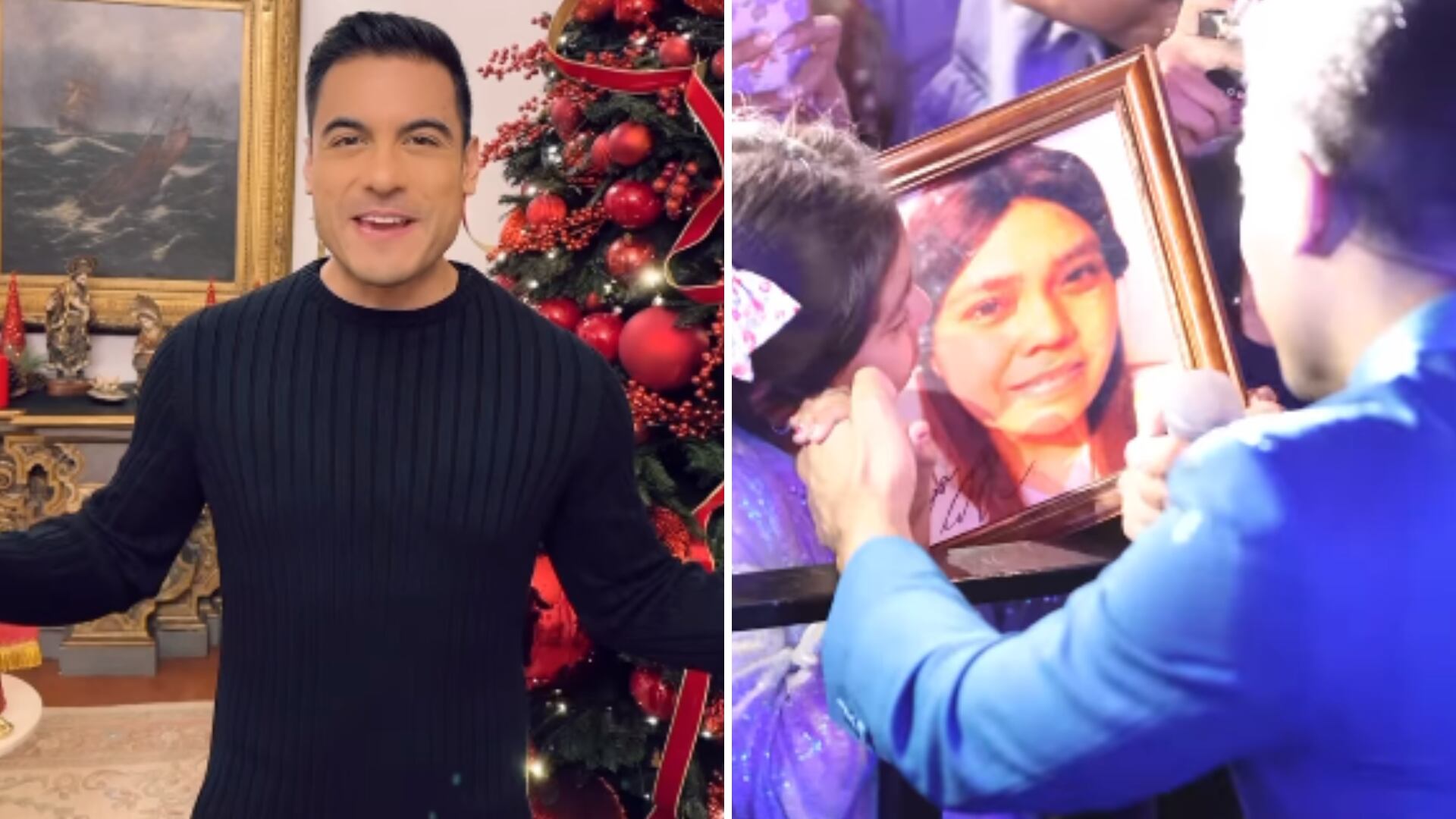 Una niña le pidió a Carlos Rivera que le cantara a su madre fallecida y él lo hizo con el alma