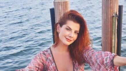 Carolina Cruz recibió serenata en un show musical