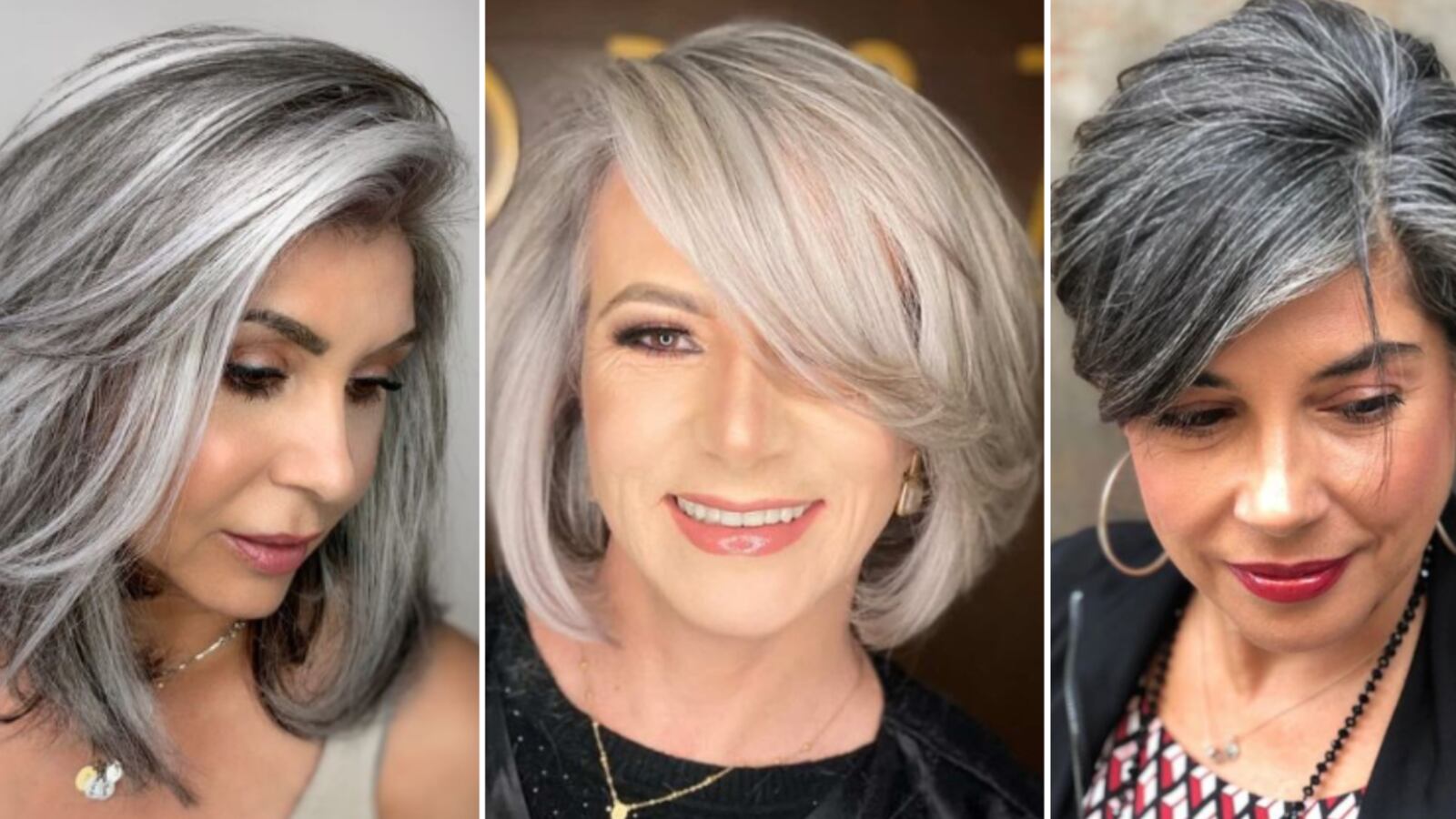 Tintes plateados para mujeres