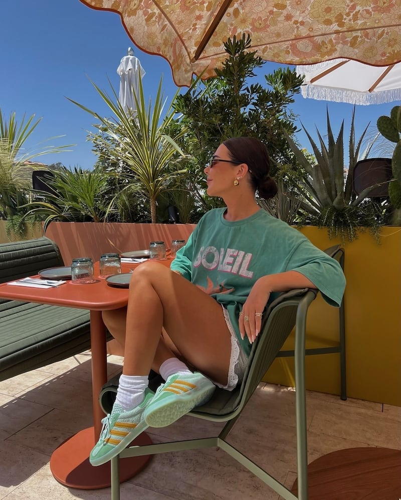 Tenis helado de pistache