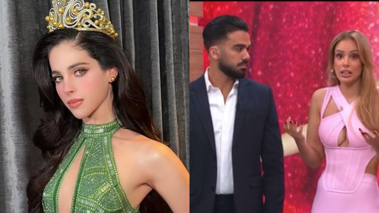 Fátima Bosch abandona entrevista en Telemundo