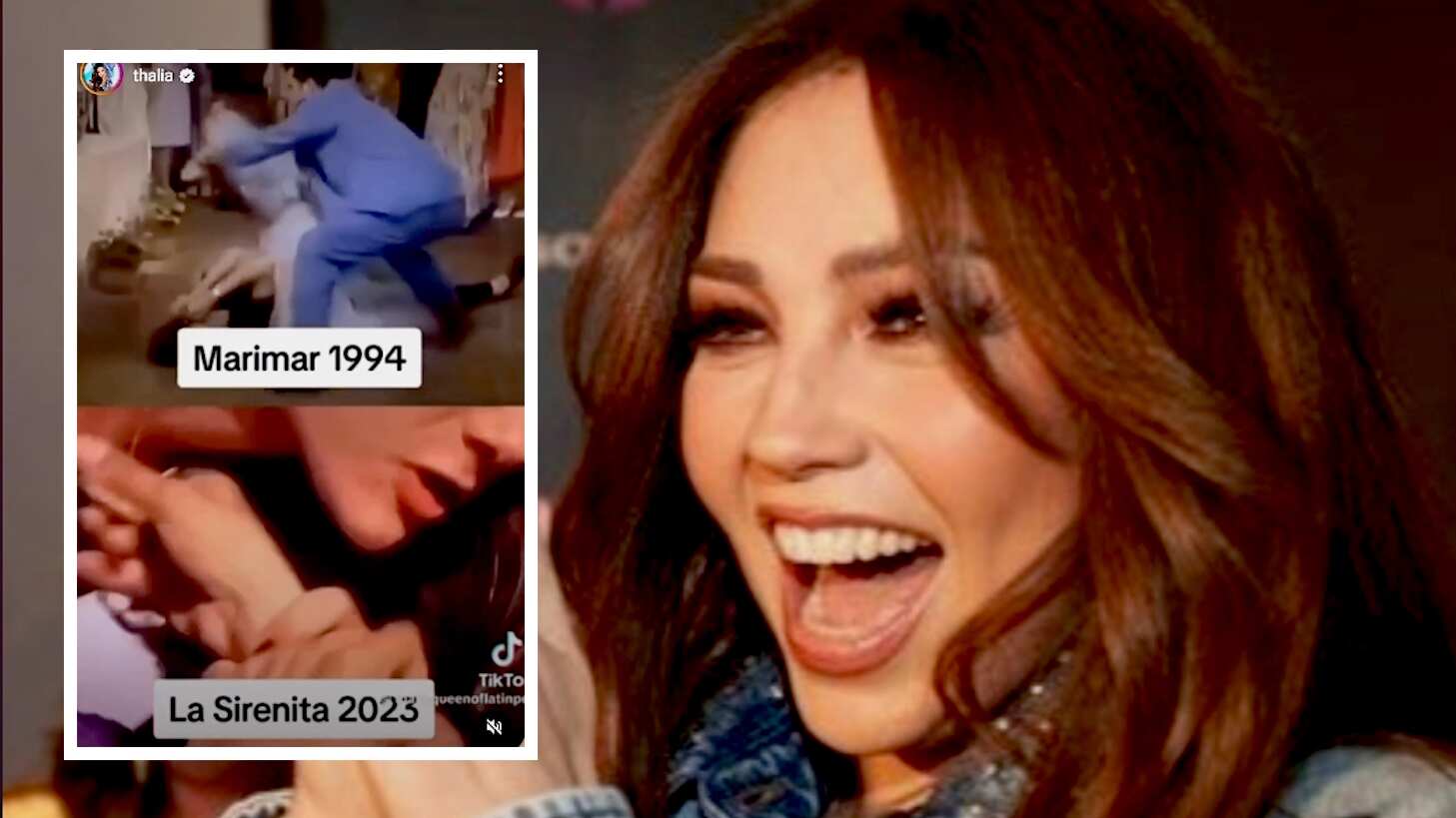 La cantante hace una divertida comparación con La Sirenita.