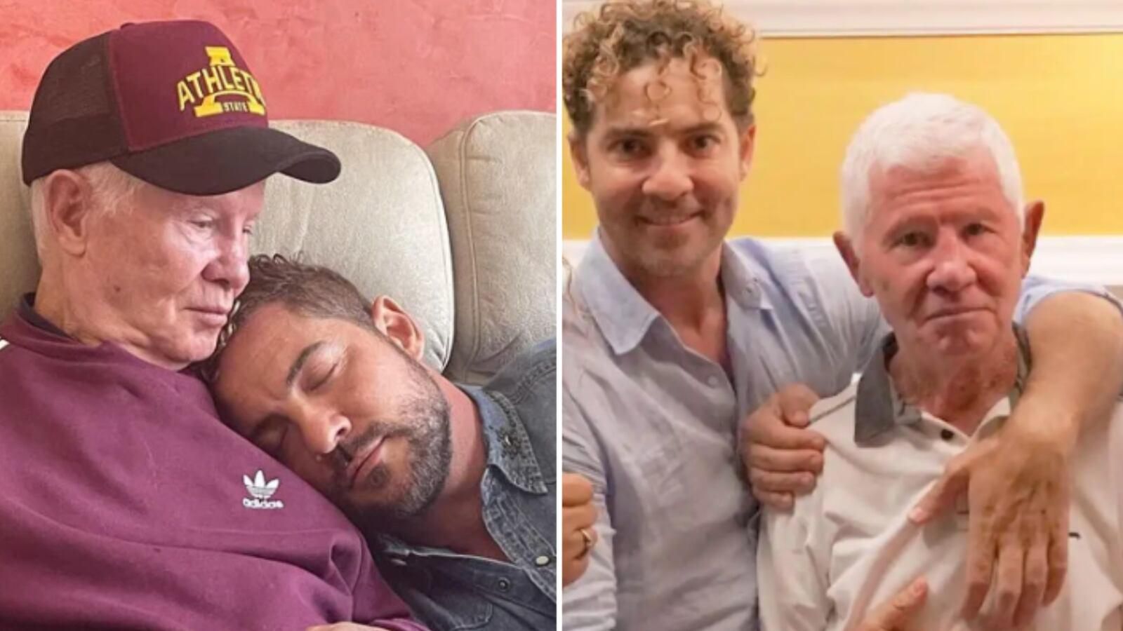 David Bisbal  padre alzheimer