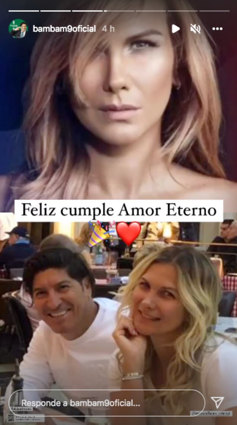 Iván Zamorano dedicó especial saludo de cumpleaños a María Alberó