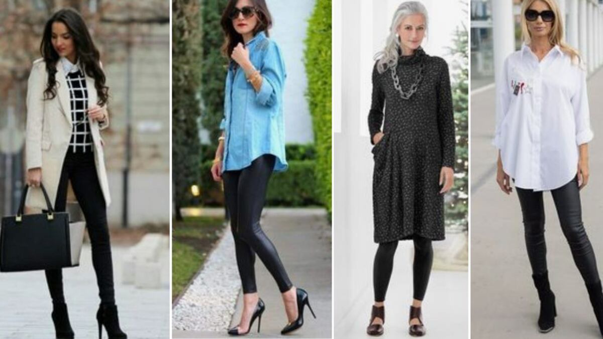 Sin complejos las mujeres de 50 usan leggins para lucir elegantes y lujosas: 5 outfits para robar miradas