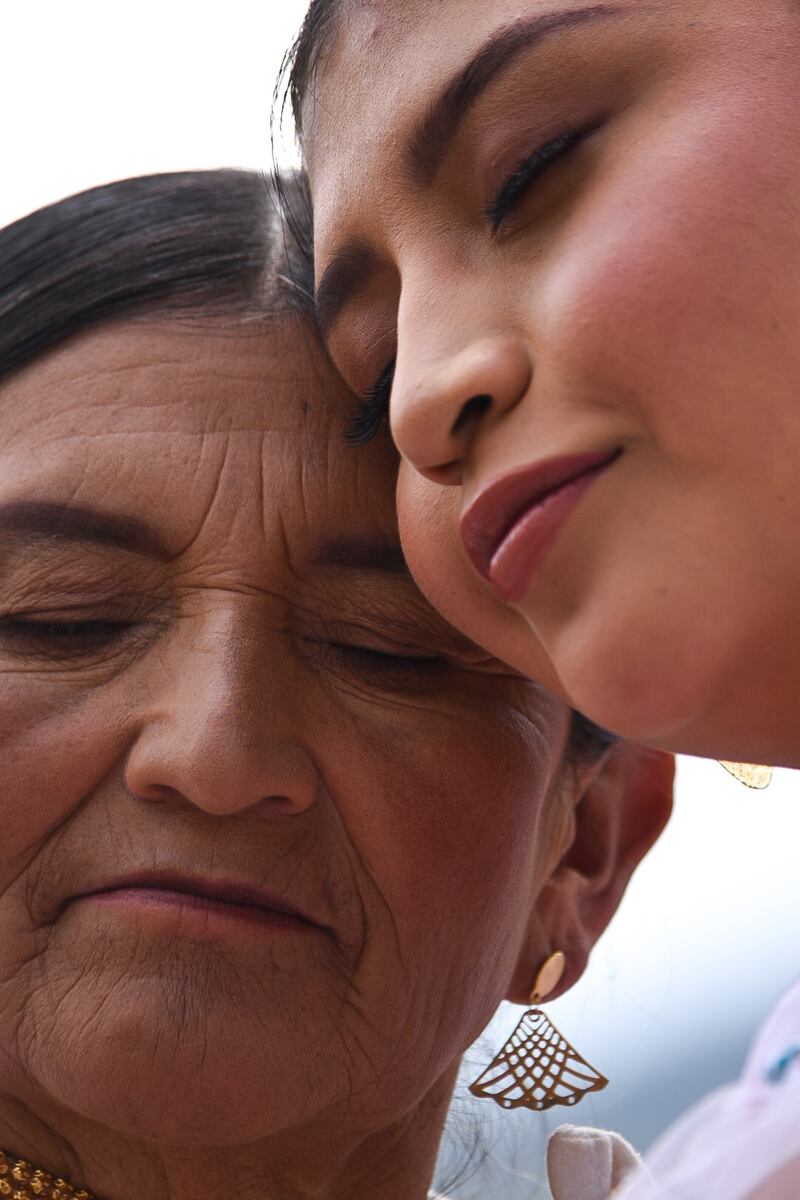 Ñusta Picuasi y su madre