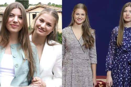 “Horrorosamente vestidas”: princesa Leonor y la infanta Sofía desatan polémica en redes por sus looks