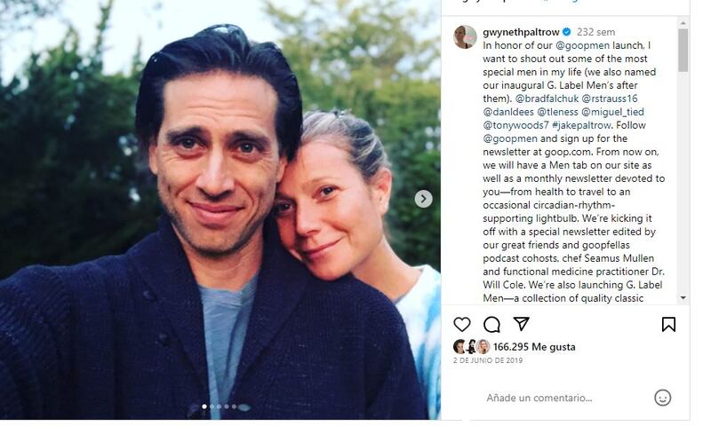 Gwyneth Paltrow y Brad Falchuk tiene cinco años felizmente casados