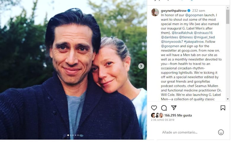 Gwyneth Paltrow y Brad Falchuk tiene cinco años felizmente casados