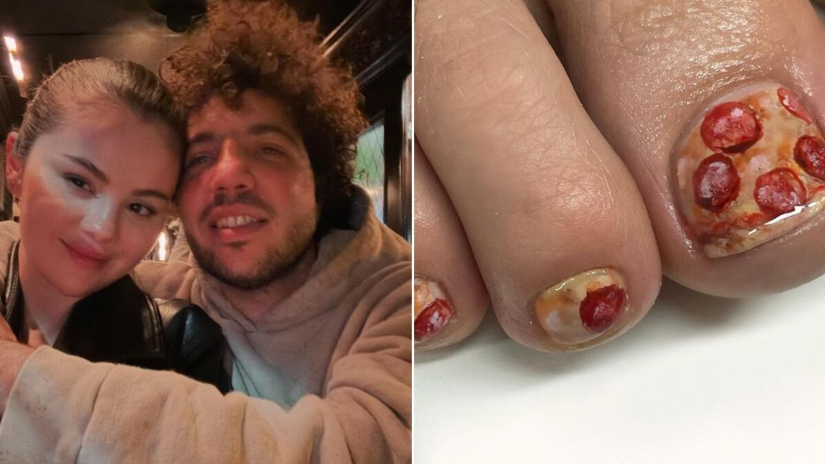 Benny Blanco es amante de las pedicuras llamativas y extravagantes