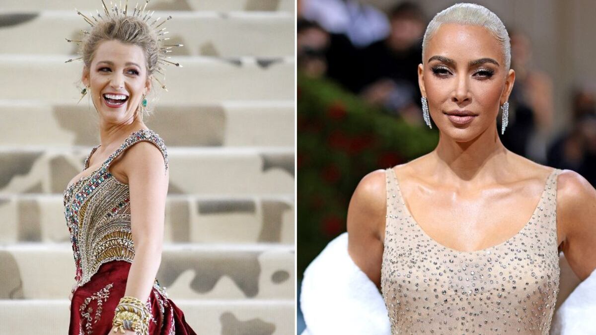 Blake Lively y Kim Kardashian: Looks más caros de la MET Gala.