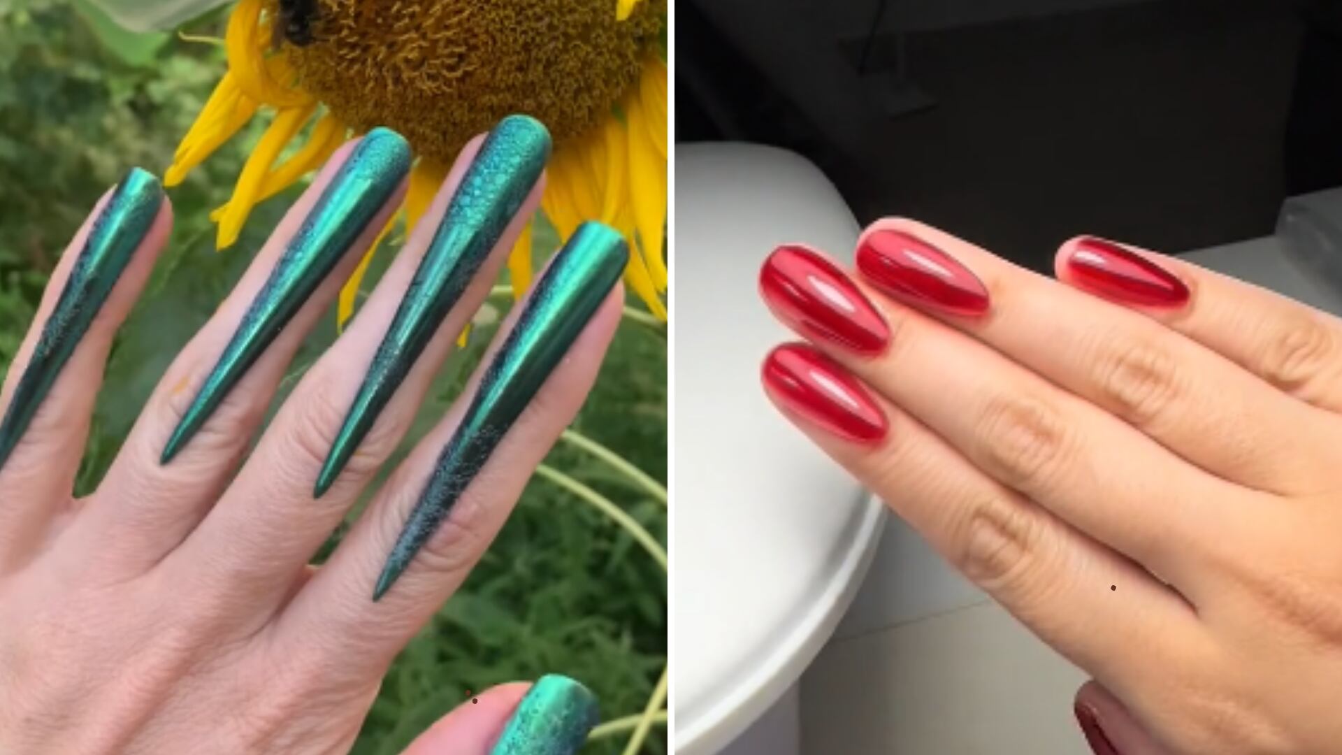 Uñas inversas, la tendencia que genera debate en Tik Tok, ¿las usarías?