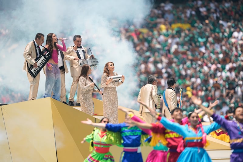 Apertura de la fiesta del fútbol