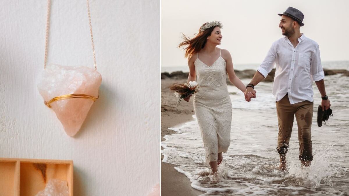 El cuarzo rosa es un gran amuleto para atraer el amor