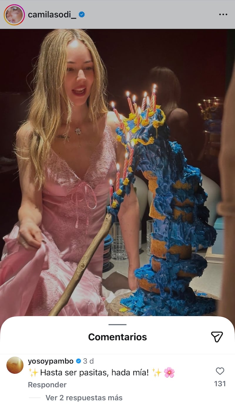 Camila Sodi desata rumores de romance con Pambo