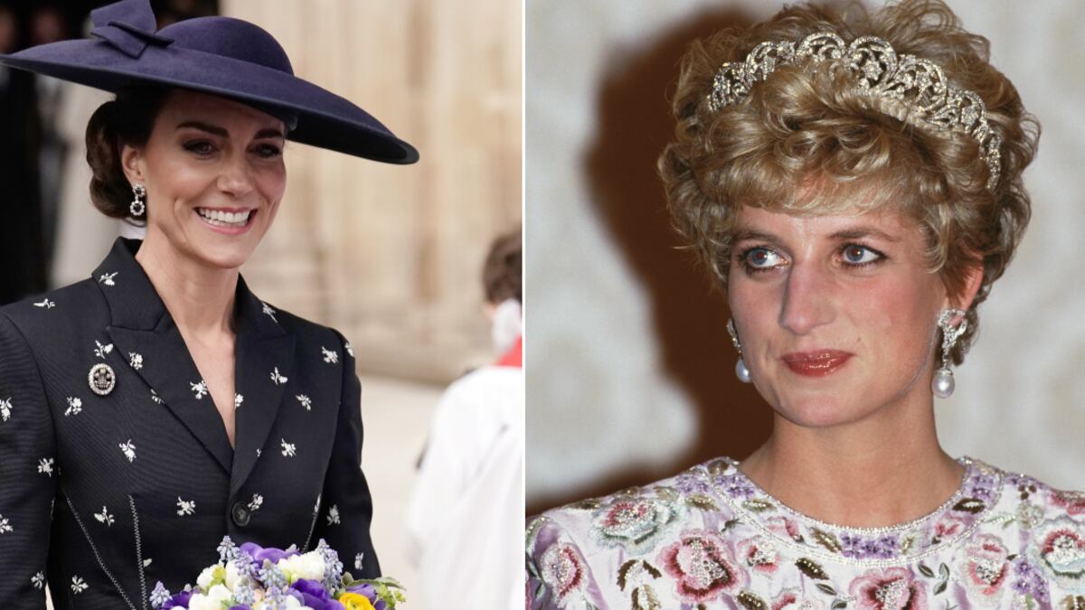 Kate Middleton y Lady Di