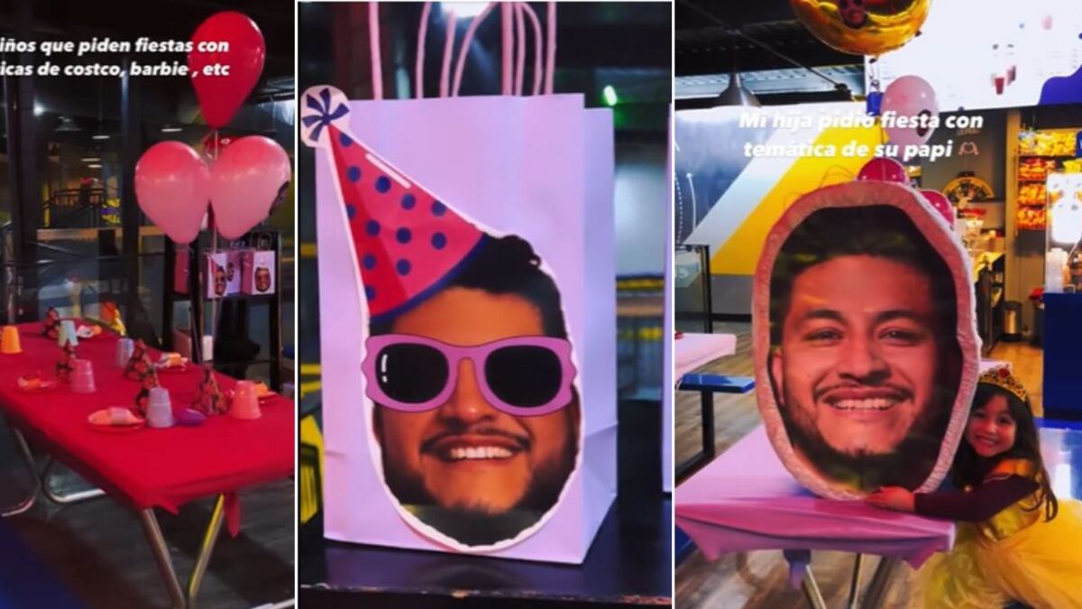 Niña se vuelve viral por pedir fiesta temática de su héroe en la vida real: su papá