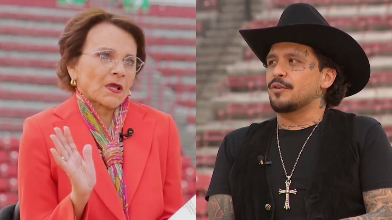 Pati Chapoy y Christian Nodal