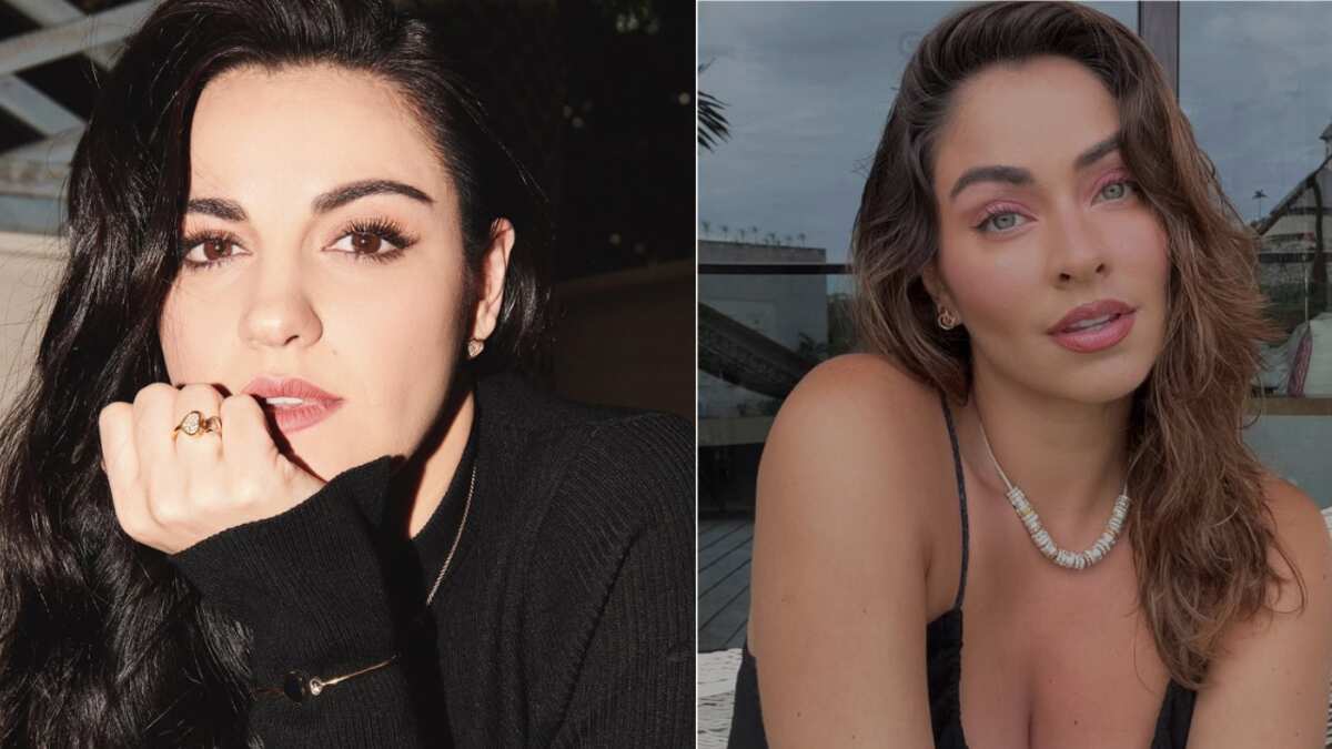 Así respondió Maite Perroni a quienes le preguntaron sobre el embarazo de Claudia Martín.