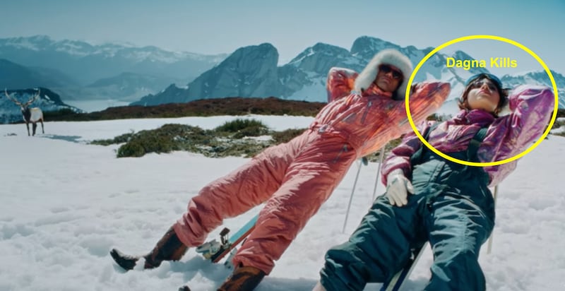 Dagna Kills ya había parecido en el videoclip de 'Incompatibles' de Christian Nodal