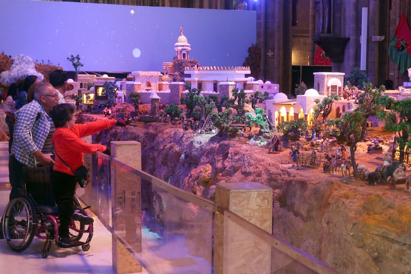 El pesebre "más grande de Sudamérica" en Quito