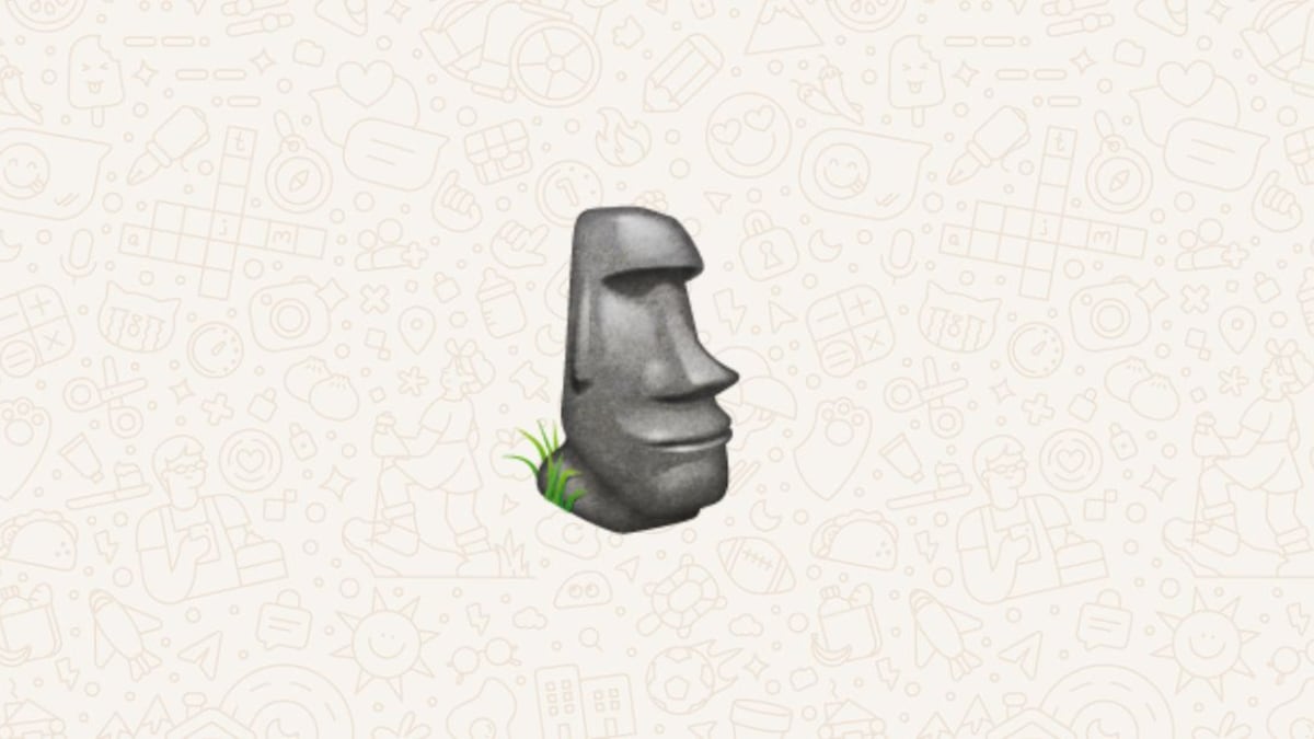 El emoji de la cara de piedra es popular entre las generaciones jóvenes