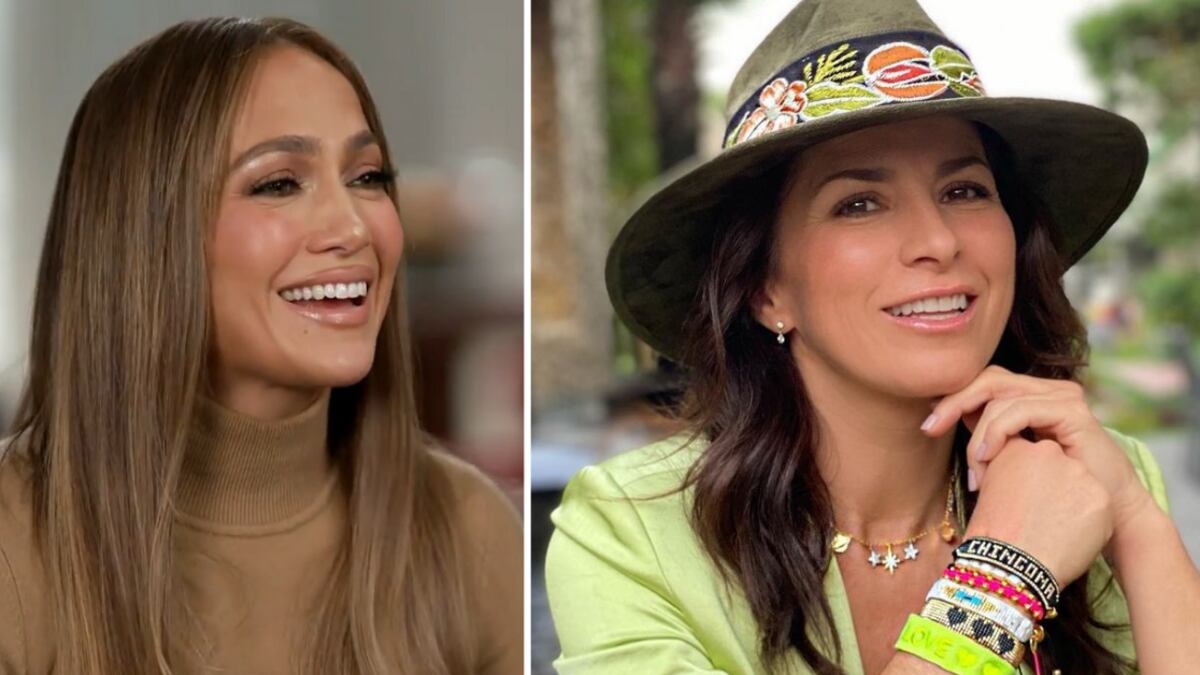 Alessandra Rosaldo imitó de forma muy divertida a JLo