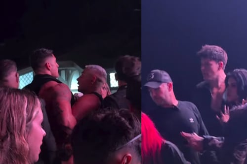 Captan fuerte conflicto entre Sammis Reyes y Cuco Cerda en conocida fiesta: deportista tuvo que ser contenido