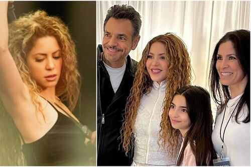¿Fue grosera? El gesto de Shakira con Eugenio Derbez que aseguran “fue un desaire a Alessandra Rosaldo”