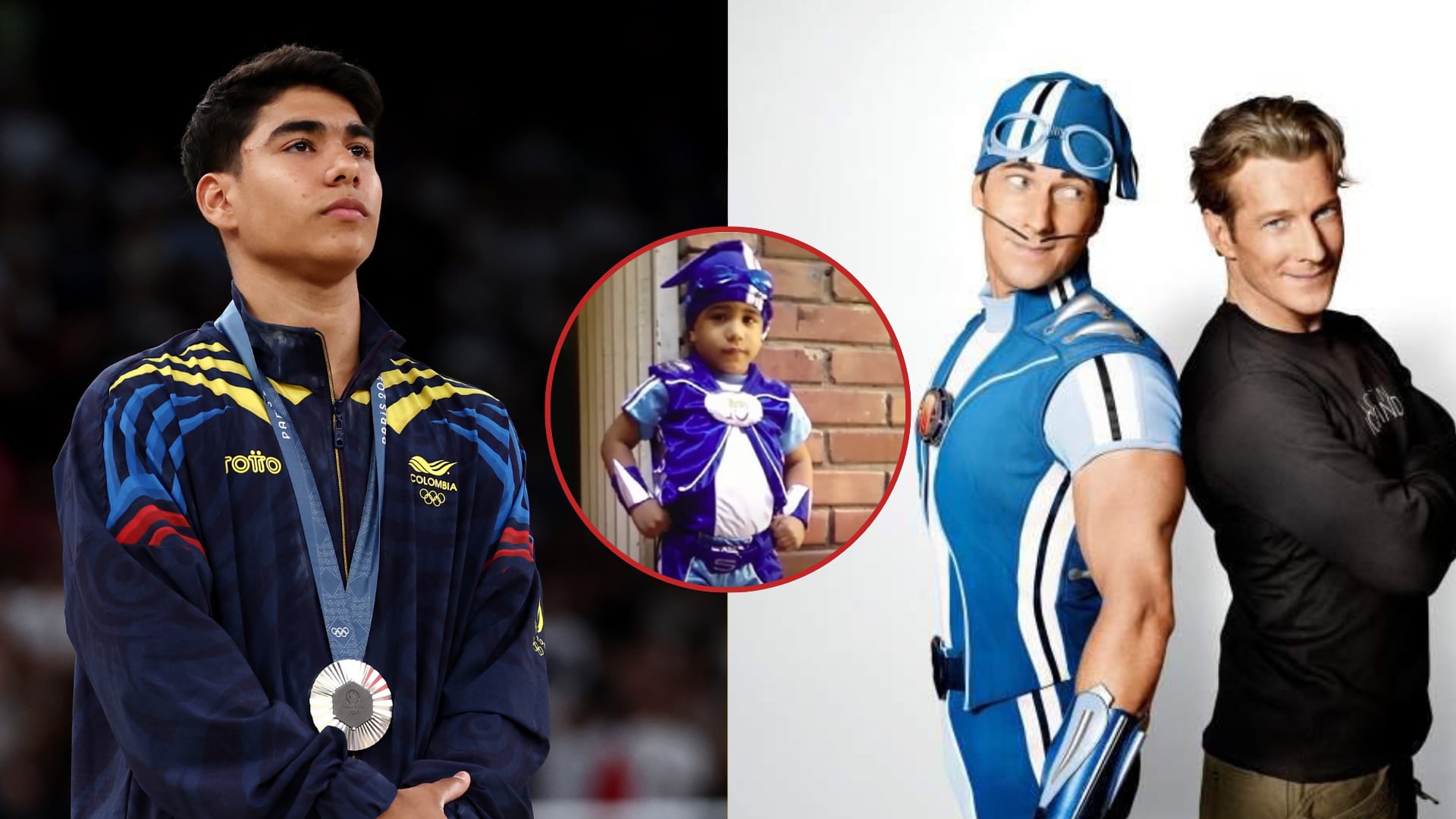 Sportacus, de Lazy Town, le envió un mensaje a Ángel Barajas
