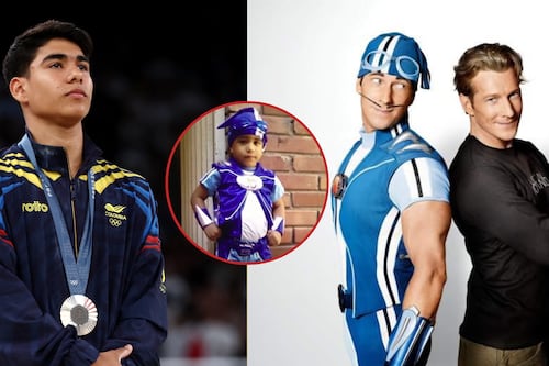 Sportacus, de Lazy Town, felicitó a Ángel Barajas por su medalla en los Olímpicos: “Un verdadero superhéroe ”