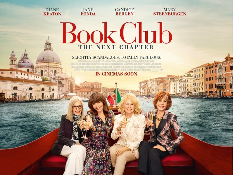 "Cuando ellas quieren más", la película es una comedia romántica con un elenco de estrellas que incluye a Diane Keaton, Jane Fonda, Candice Bergen y Mary Steenburgen