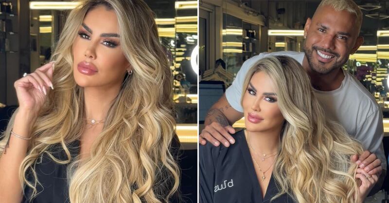 Ninel Conde con cambio de look