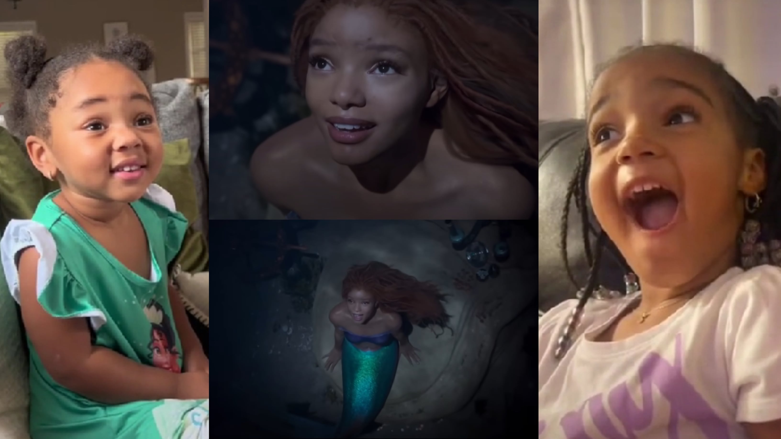 En medio de las críticas por 'La sirenita', las niñas dieron una lección sobre por qué es tan importante el cambio que hizo Disney