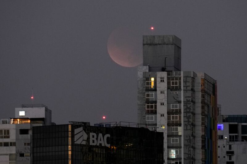 Panama Lunar Eclipse