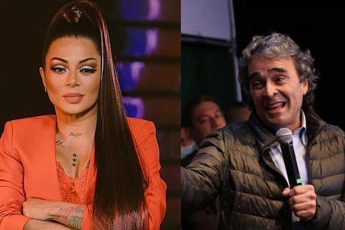 Marbelle se “burló” de Sergio Fajardo tras criticar la ausencia de Abelardo de la Espriella en debate